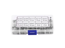 200pcs Kit De Transistores De Silicio 10 Valores 2n3904 2n3906 2sa1015 2sc1815 2n4401