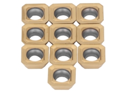 10 Cuchillas De Carburo Recubiertas Para Mecanizado Cnc, Para Torneado Y Fresado, De Acero Resistente Al Desgaste.