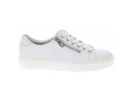 Zapatos RIEKER Mujer Material Sintético (41,0 eu - Blanco)