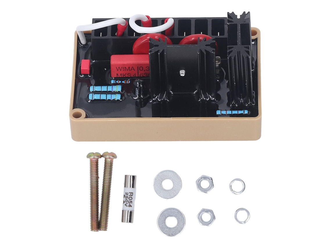 Placa Reguladora Automática De Tensão Para Gerador Diesel Avr Módulo 190-240vca