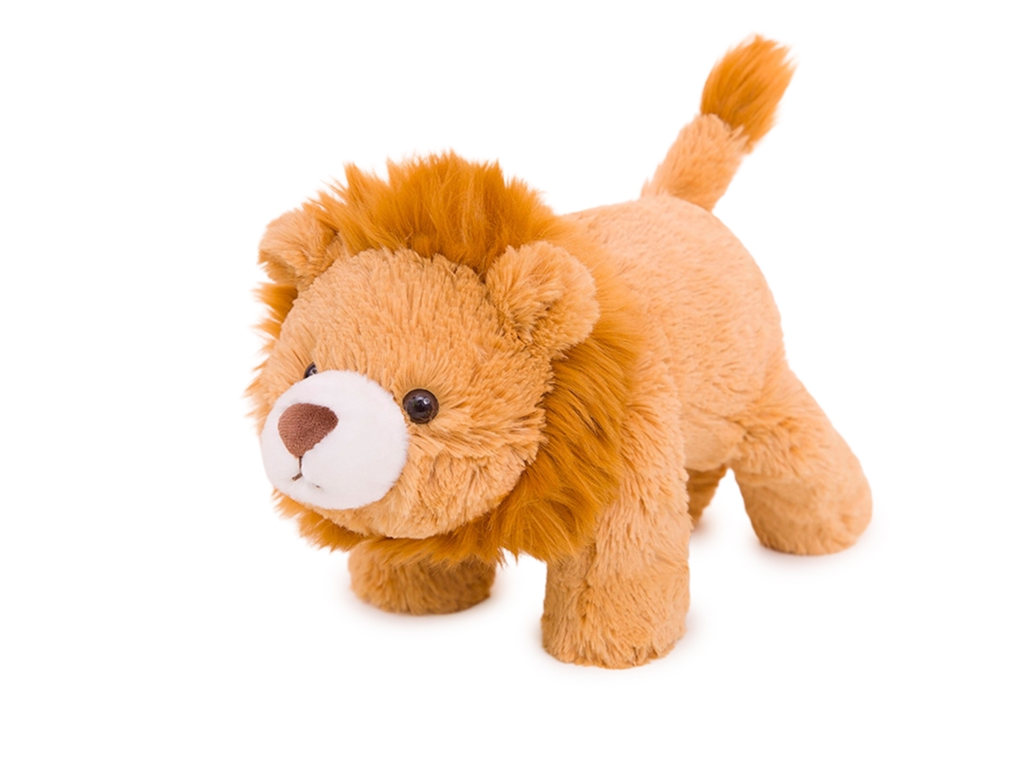 Peluche extra suave y tierno. Diseño de león bebé. 48 cm.