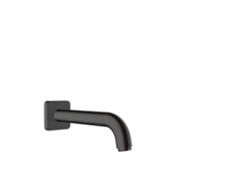 Caño de bañera HANSGROHE Vernis Shape, proyección 204 mm, 71460, Color: Negro Mate