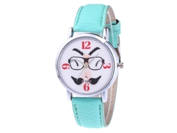 Reloj De Pareja Zhoulianfa, Correa De Cuero Sintético, Cuarzo, Esfera Redonda, A La Moda.
