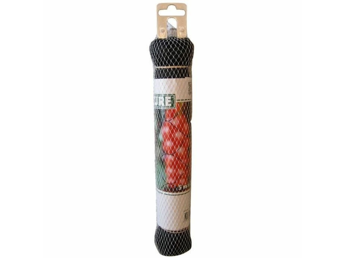 Malla antipájaros NATURE Primo Negro Polietileno 5 x 2 m