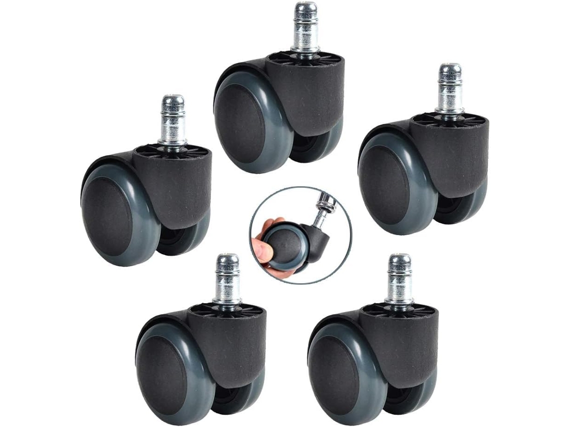 Ruedas 2 Pulgadas Giratorias Para Muebles Ideal Para Uso