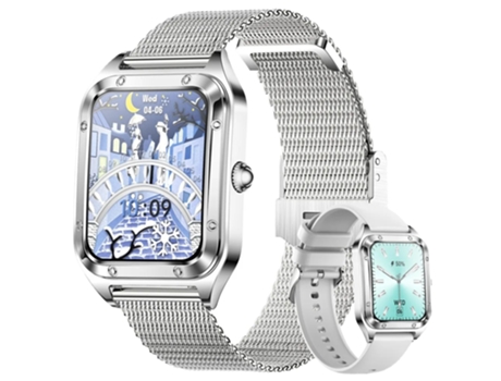 Reloj inteligente para mujer, reloj inteligente deportivo, Monitor de pista, llamada Bluetooth, reloj de marca para mujer para regalo VEANXIN