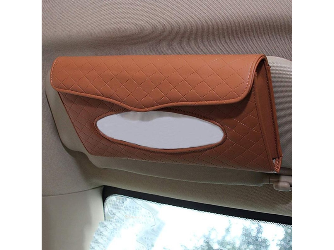 Soporte Para Toallas De Coche, Soporte Para Toallas Con Parasol, Funda De Toalla De Cuero Sintético Para Coche/camión