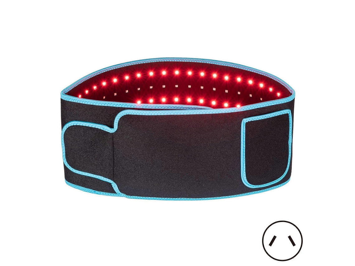 Cinturón de terapia de luz roja para el alivio del dolor corporal - Dispositivo multifuncional de terapia de luz roja para hombres y mujeres.