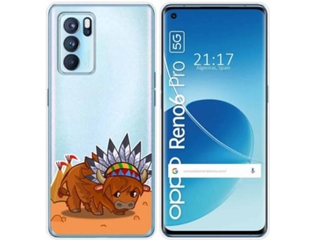 Carcasa Oppo Reno 6 Pro 5G TUMUNDOSMARTPHONE Bufalo Multicolor