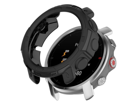 Smartwatch para Polar Grit X / Grit X Pro Funda protectora universal Armor (negro)