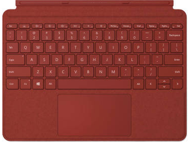 CAPA TECLADO SURFACE GO POPPY RED