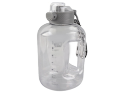 Garrafa De Água Portátil 1.7l Grande Capacidade Plástico Espessado Com Alça Para Esportes Fitness Uso Diário
