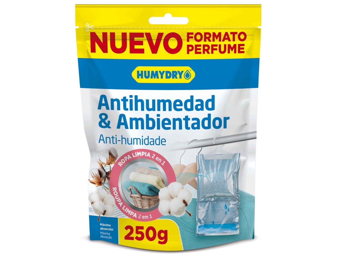 Desumidificador Colgante Ropa Limpia HUMYDRY
