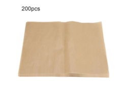 200 Hojas De Papel Antiadherente Cuadradas Para Barbacoa, Parrilla Y Horno.