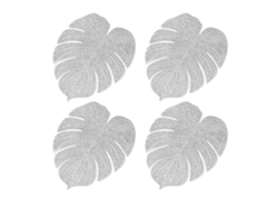 Juego de 4 sousplats en forma de plato para table à manger NEVEANCE
