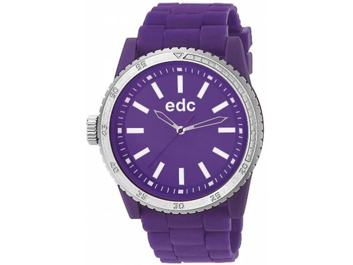 Reloj EDC BY ESPRIT Mujer (Silicona - Morado)
