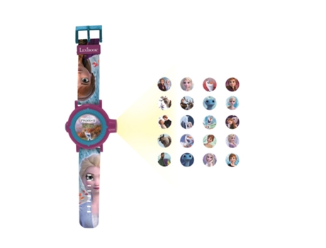 Reloj proyector digital con 20 proyecciones, Frozen