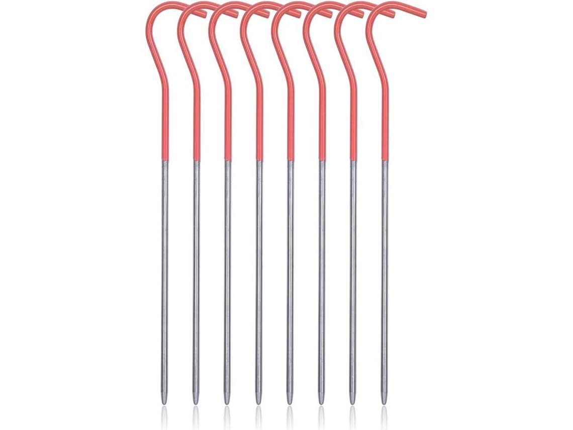 8 Estacas De Titanio Para Funda De Tienda De Campaña Plegable, 13 Cm, Resistente Al Viento.