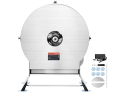 Cortadora de verduras eléctrica manual Succebuy de 0 a 0,5 pulgadas con grosor ajustable y mango grande.