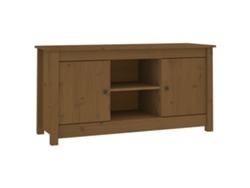 Mueble De Tv VIDAXL Marrón Madera (103x36.5x52 cm)