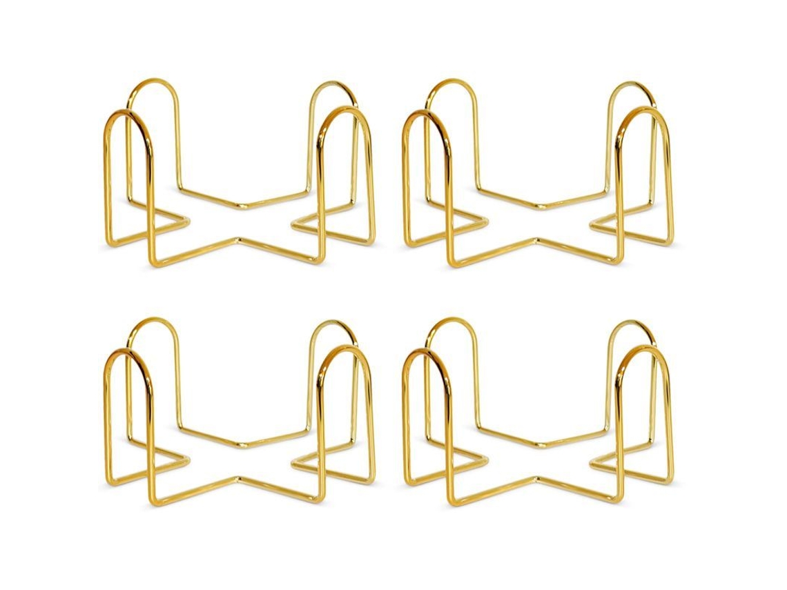 Agarraderas metálicas para ollas, 4 unidades para ollas cuadradas o redondas, acero inoxidable 304, decoración de cocina
