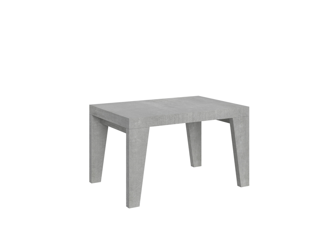 Mesa extensible 90x140/244 cm Naxy Cemento