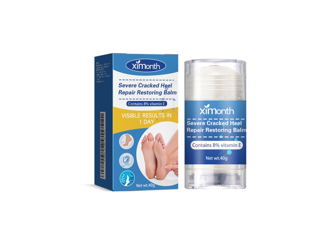 La crema reparadora de talones Ximonth hidrata los pies.
