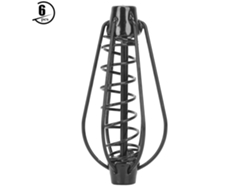 2026rebe-alimentador De Pesca Portátil Cesta De Cebo Metal Caja De Lureza Accesorios Pesca Negro 25g 6pcs