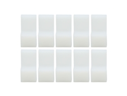 10 Protectores De Esquina De Silicona Transparente (en Forma De H) De 2,5 X 2,5 X 4,7 Cm Para La Seguridad De Los Muebles Infantiles.
