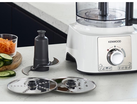 Kenwood Multipro Express Robot de Cocina 1000 W 3 L Acero Inoxidable Blanco