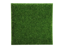 10 piezas de césped artificial para decoración de jardín y hogar