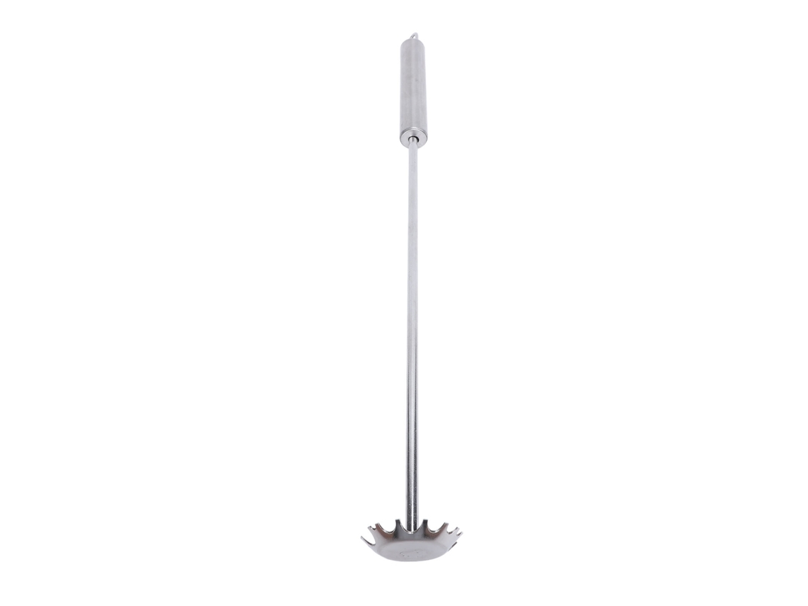 Raspador De Limpieza De Acero Inoxidable Para Parrillas De Barbacoa Con Mango Largo Para El Hogar Y El Camping.