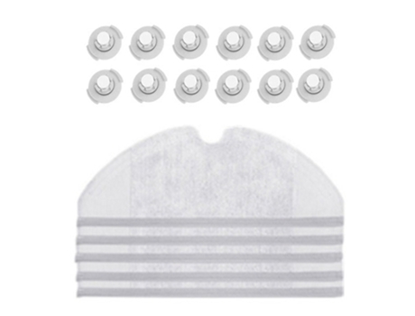 Paños de fregona filtro de tanque de agua para Xiaomi Roborock S50 S51 S55 S6 piezas Generación 2 accesorios de paños de fregona húmedos secos