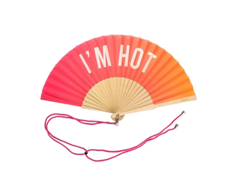 Abanico - FISURA - Abanico original con mensaje “I’m hot”