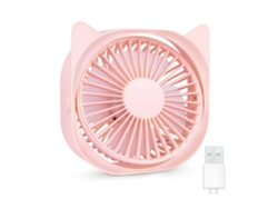 Mini ventilador YIZHOOD Fans219 Rosa