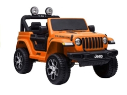 Jeep Rubicon Eléctrico 4x4 Naranja B.active