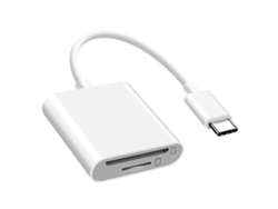 Adaptador Lector Tarjetas Universal Micro Sd Tf AVIZAR Blanco