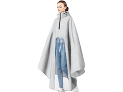 Poncho de lluvia para adultos, protección contra la lluvia para adultos, poncho impermeable con capucha y cordón Aj Vayotoy