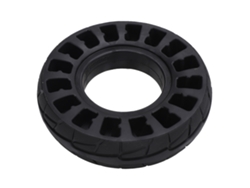 Neumático Sólido Para Patinete Eléctrico 200x50 De Goma Antideslizante Y Resistente A Los Golpes Con Diseño De Panal Para Repuesto