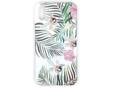 Carcasa iPhone X«Xs Inf Anti Choque Con Soporte Blanco