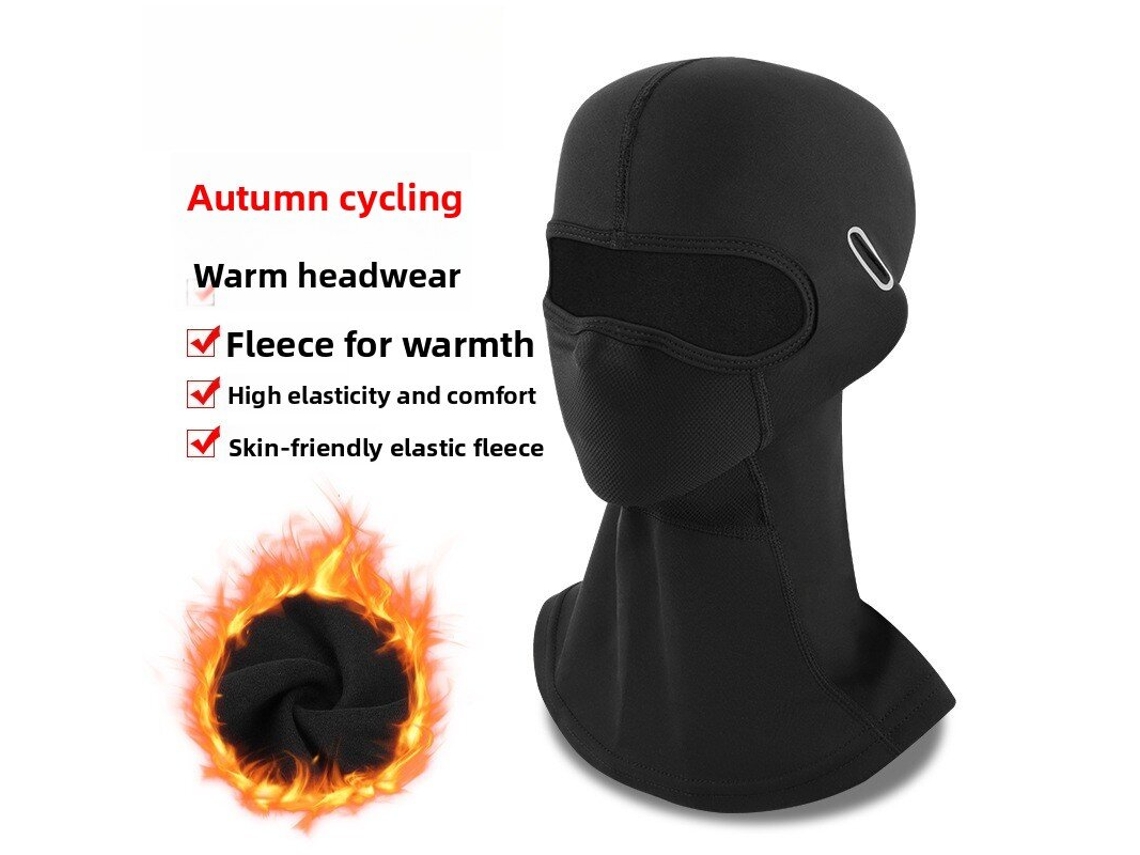 Grissin Abertura Gafasbengguo Gorro Térmico Cortavientos Transpirable Forro Polar Cuello Cara Ciclismo Deportes Invierno Protección Frío