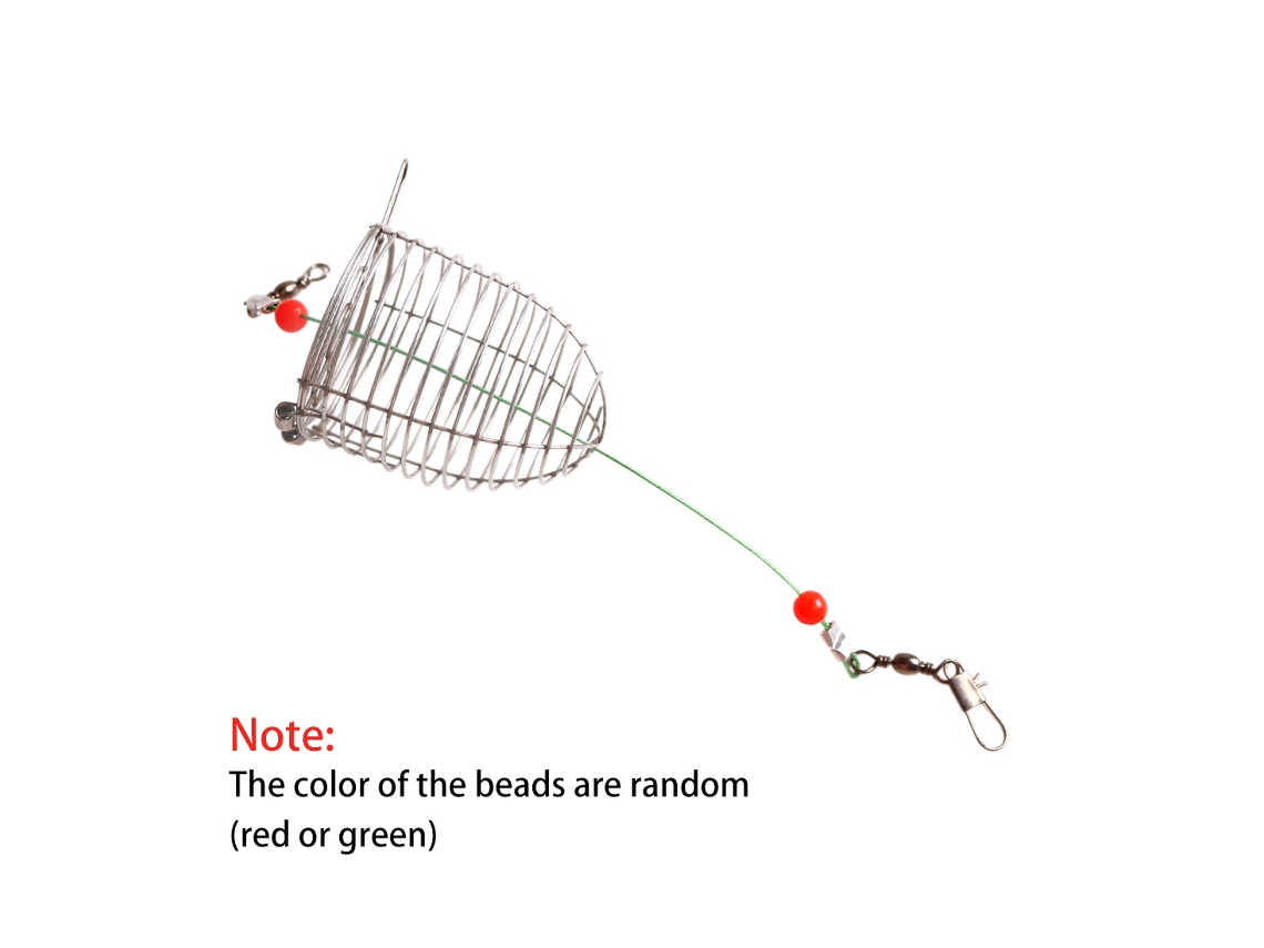 Cesta De Pesca Con Trampa De Cebo De Acero Inoxidable Para Peces, Langostas, Camarones Y Cangrejos.