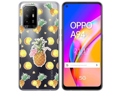 Carcasa Oppo A94 5G TUMUNDOSMARTPHONE Dibujos Transparente