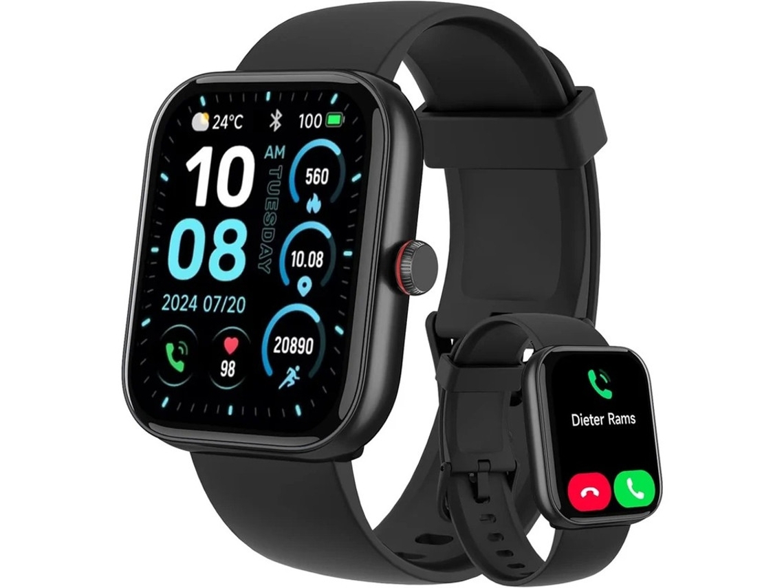 Smartwatch con Alexa, pantalla HD de 1.91 y monitorización deportiva Bestvite
