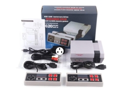 Mali console de Jogos Clássico Retro com Saída Av e Centenas de Jogos Integrados