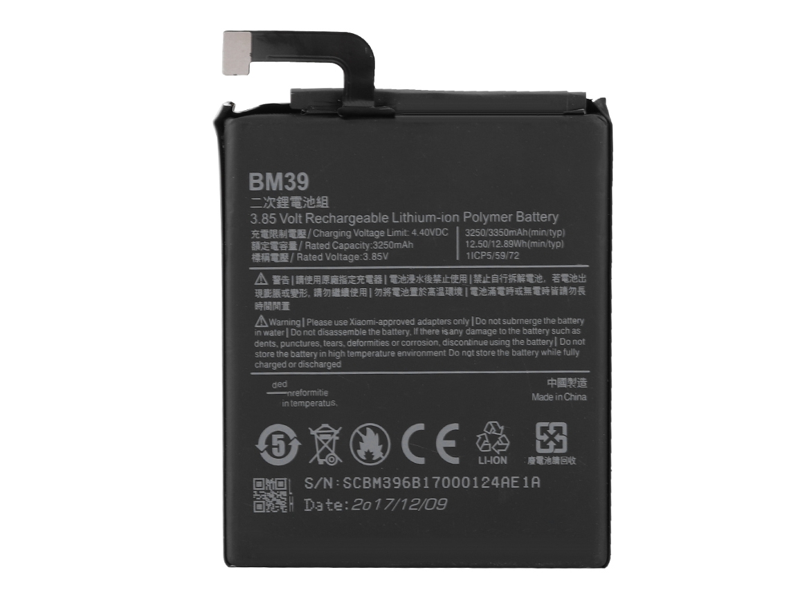 Batería para Xiaomi 6, 3250 mAh EOOCOO