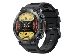 Smartwatch con Bluetooth K56Pro Call Music Play Control de presión arterial Negro