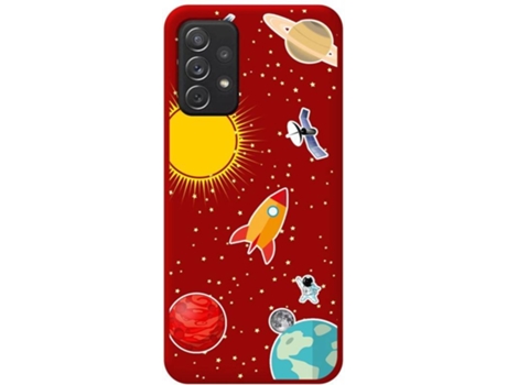 Carcasa Samsung Galaxy A52 / A52 5G / A52s 5G TUMUNDOSMARTPHONE Espacio Rojo
