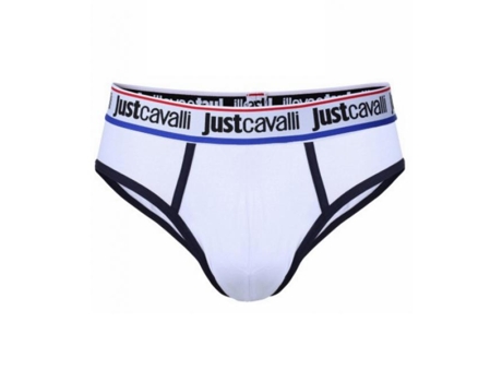 Slip Just Cavalli B0900 Blanco Azul