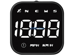 Pantalla De Visualización Frontal Para Automóviles, Gps, Proyector De Advertencia De Exceso De Velocidad